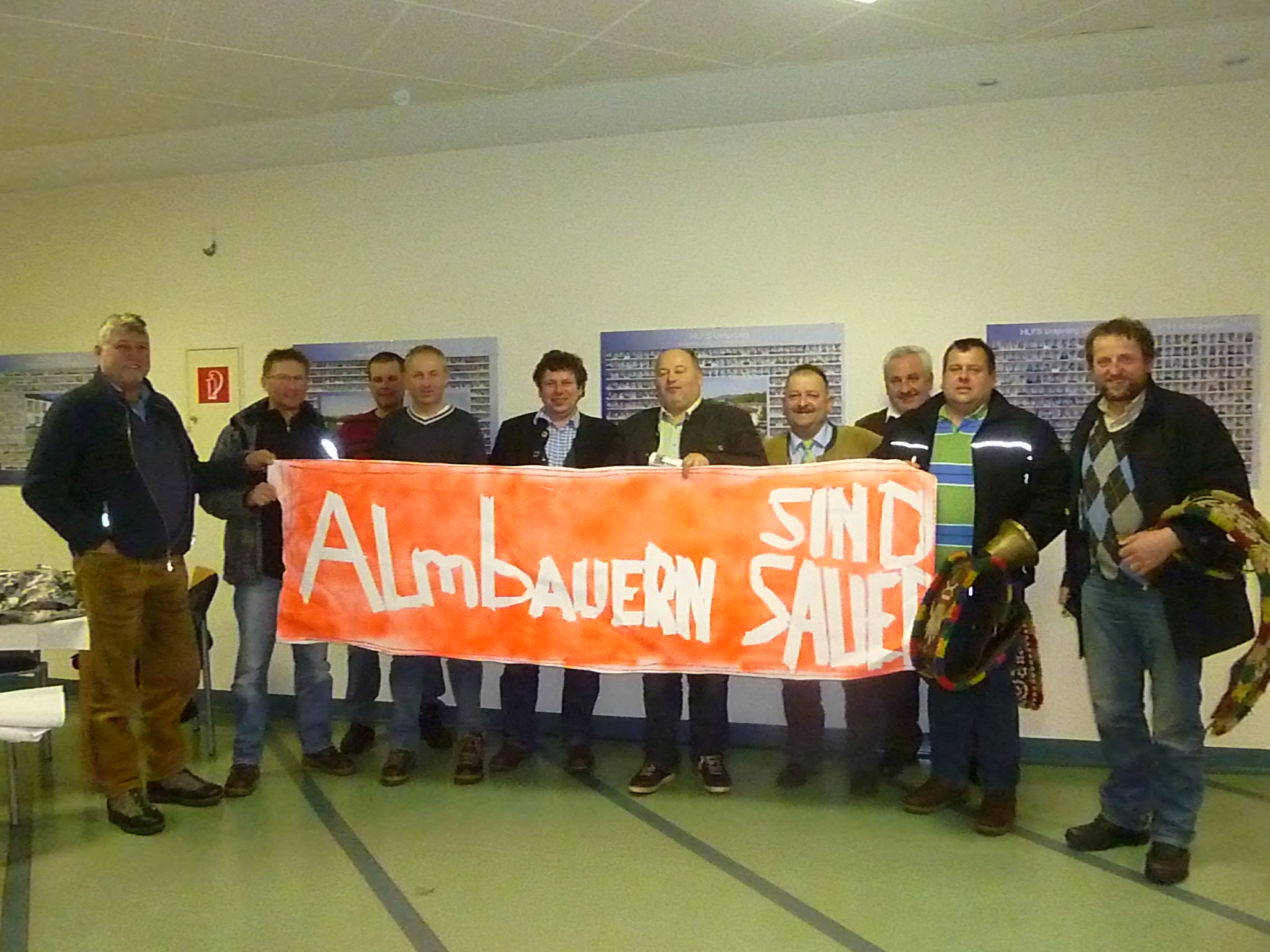 Almbauern sind sauer